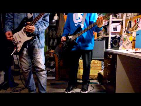 Nirvana- Endless Nameless+destruction band cover  [Guitar+Bass]