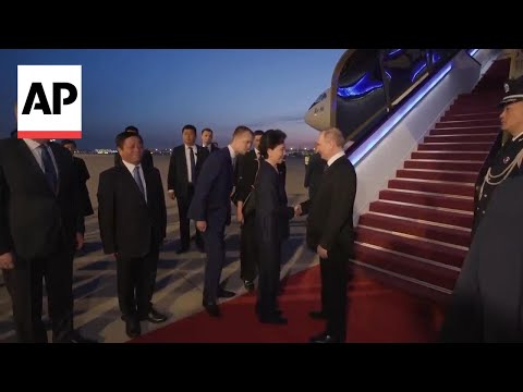 Russian President Vladimir Putin arrives in Beijing for state visit to China