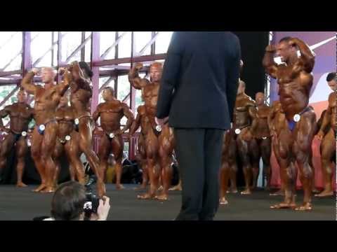 3rd Group - Compulsory -1st Round - Prejudging - Over 100kg - Arnold Classic Amateur Europe 2012