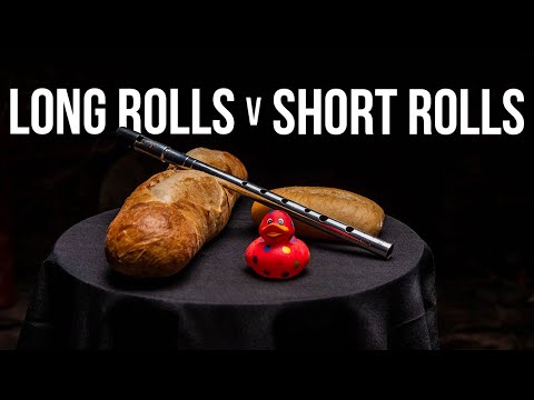 Tin Whistle Long Rolls vs Short Rolls