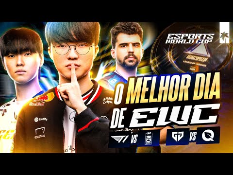 RESUMO EWC: T1 e GENG ESTREARAM NA COPA DO MUNDO 2025 | T1 x MKOI e GENG x FLY