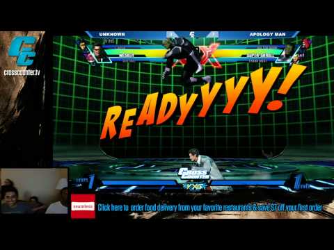 Cross Counter Room @ Evo 2013: @TheApologyMan vs. Unkn0wn FT7 - Ultimate Marvel vs. Capcom 3