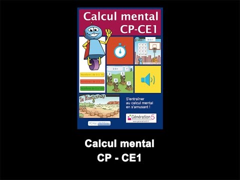 Calcul mental CP-CE1 Video