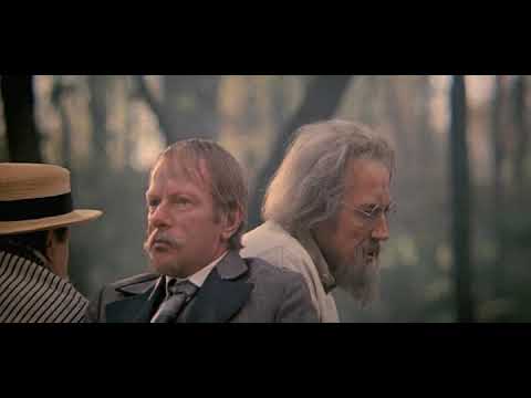 Евгений Евтушенко в роли Циолковского и Альберт Филозов в фильме Саввы Кулиша "Взлет" (1979)