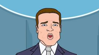 The Governator Moment - JRE Toon