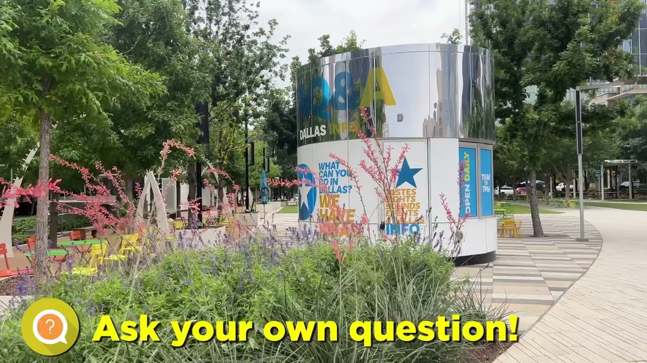 What’s the Circumference of the Visit Dallas Kiosk?