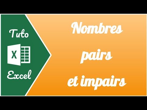 Les nombres pairs et impairs sur Excel (et comment arrondir au nombre pair le plus proche)