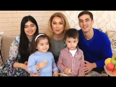 Roza Zərgərli ailəsi ilə birlikdə-VİDEO