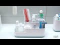Joseph Joseph EasyStore Toothbrush Holder | Light Grey