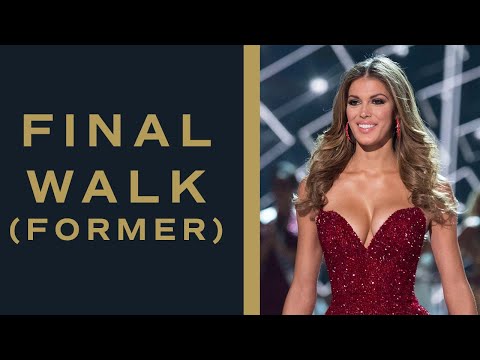 Iris Mittenaere's FINAL WALK as 65th MU! | Miss Universe