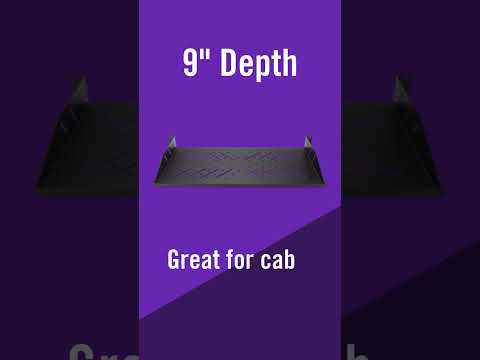 RVS1000 1U Vented Rack Shelf | On-Stage