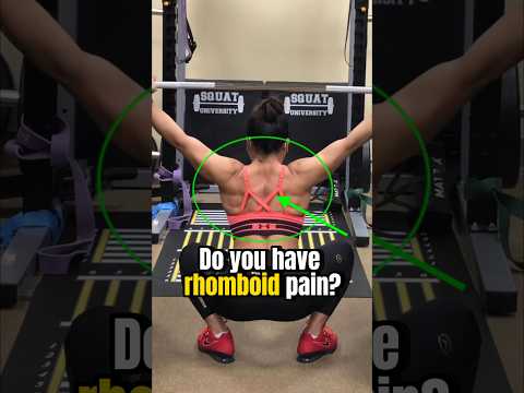 How To Fix Rhomboid Pain!