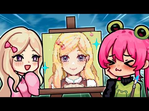 สุ่มวาดรูปคนในเซิร์ฟ เจอแต่คนน่าร๊ากก - Heartopia EP.2