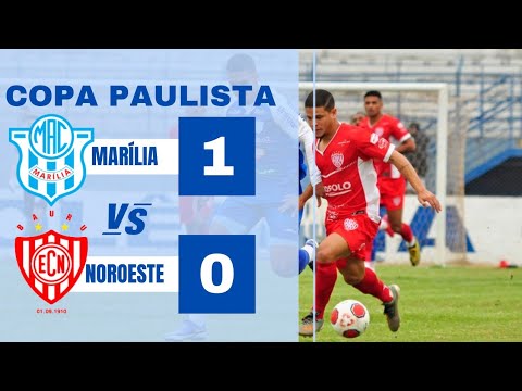 Copa Paulista Marília 1x0 Noroeste Melhores Momentos| gols