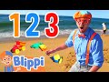 Do You Know How to Count? Learn With Blippi! | Beach Fun for Children | Educational Videos for Kids
