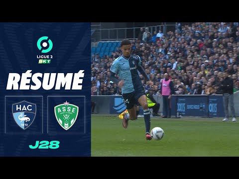 HAVRE AC - AS SAINT-ÉTIENNE (2 - 2) - Résumé - (HAC - ASSE) / 2022-2023