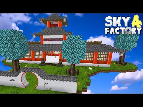 *NEUER* MEGA Tempel! + ME-System! - Minecraft Sky Factory 4 (Prestige Mode) - #24 - Deutsch