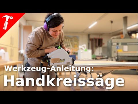 So benutzt man eine Handkreissäge (richtig) ✅ Profi Anleitung