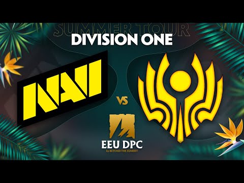 NaVi vs CIS Rejects Game 1 - DPC EEU Div 1: Summer Tour w/ Lyrical & Trent