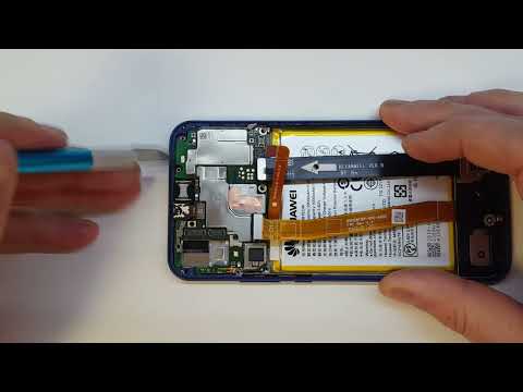 Huawei Nova 3e disassembly LCD replacement