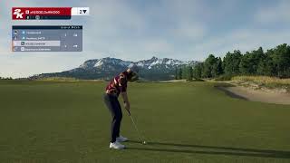 PGA2K25 LIVE Warm up & Rank Match Solo
