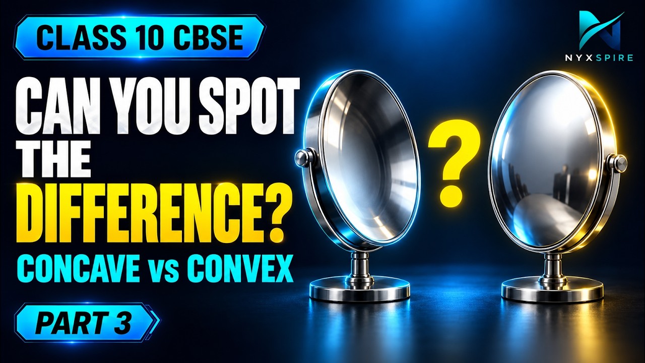 Spherical Mirror & Terms  | Part 3 | Rules | Light: Reflection & Refraction | Class 10 CBSE Physics