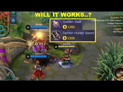 Sun + Golden Staff = What Will Happen..? (Does It Work..?) - Mobile Legends