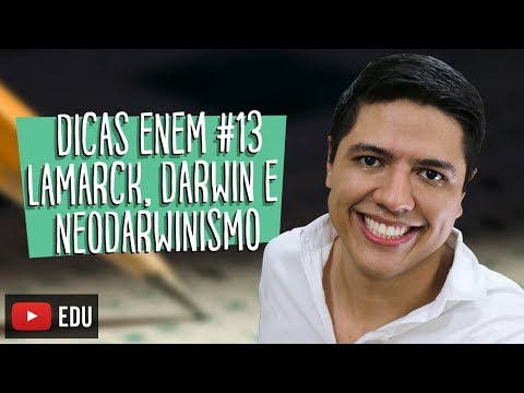 Thumbnail da aula: Evolução: Lamarckismo, Darwinismo, Neodarwinismo e Mecanismos