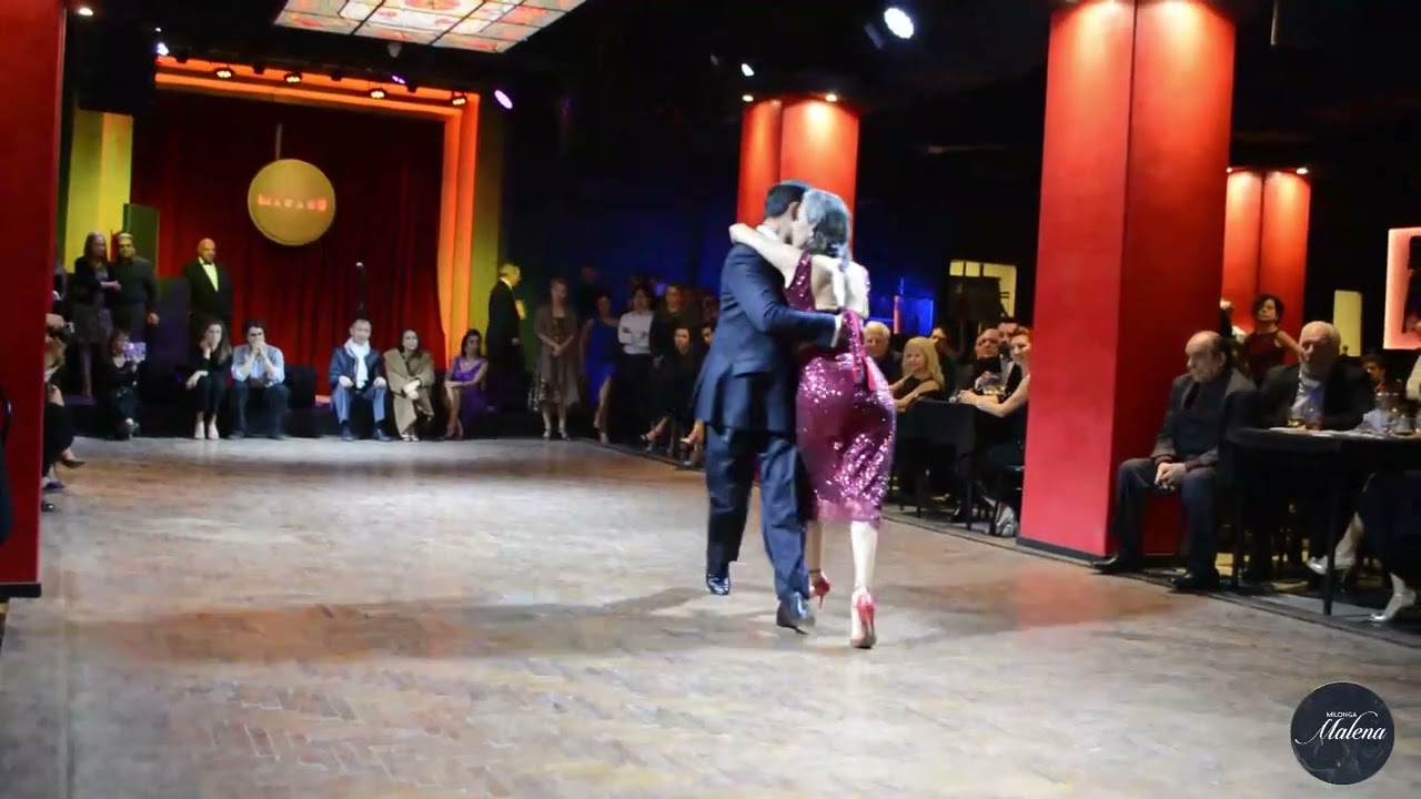 Natacha Poberaj & Fabián Peralta bailaron "Esclavo de tu piel" para Eduardo Arquimbau en Malena!