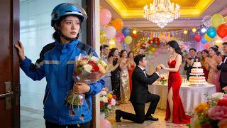 Hij hield zijn identiteit geheim en liet me eten bezorgen. Ik zag hem een ​​ander ten huwelijk vragen, vertrok, en nu heeft hij er spijt van!