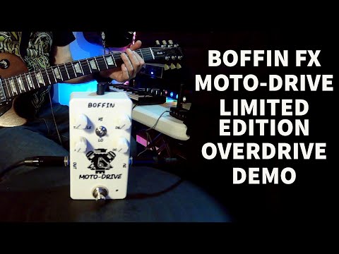 Boffin FX  Moto-Drive Limited Edition Overdrive Guitar Effects Pedal image 7