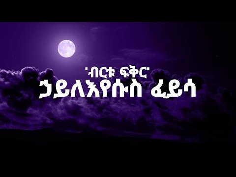Hayleyesus Feyssa Birtu fkr ኃይለእየሱስ ፈይሳ ብርቱ ፍቅር ከግጥም ጋር (Lyrics Wrld(