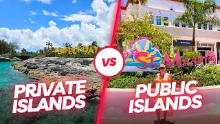 Private Islands vs Public Islands | Best Cruise Destinations