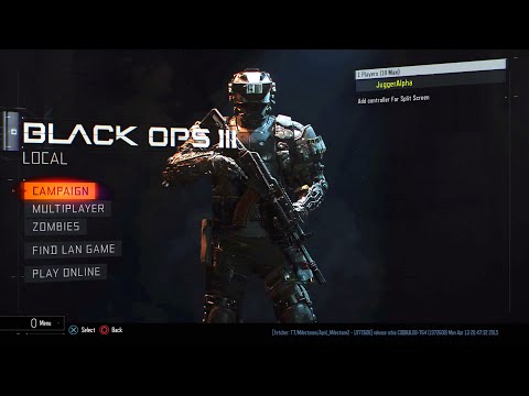 Call of Duty Black Ops 3 Pre-Alpha Showcase (BO3 Pre-Alpha Gameplay)