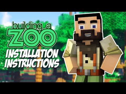 How To Install "Building A Zoo In Minecraft" Mods!