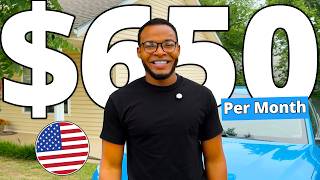 What Can $650 A Month Get You In The United States of America ? | House Tour