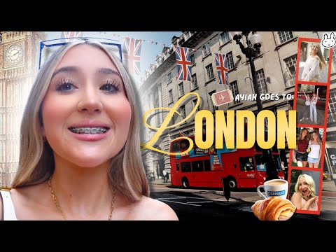 Ayiah Soufi Goes to London 🇬🇧 (Travel Vlog)