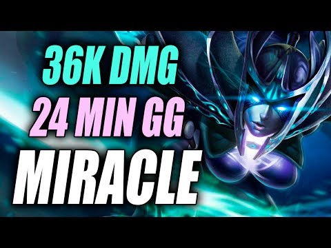 Miracle • Phantom Assassin • 36K DMG 24min GG — Pro MMR