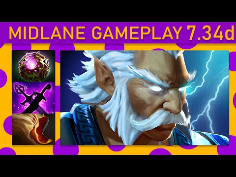 ✨Karl Zeus 79% Kill participation! Mid Gameplay - Dota 2 Top MMR