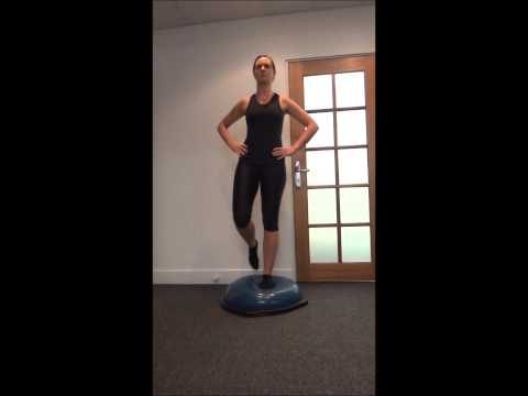 All Care Physio - Balance/Proprioception - Bosu Single leg stance