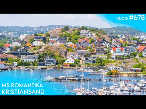 MS Romantika (Holland Norway Lines) | Tag 2 | Ein Tag in Kristiansand | Vlog 678