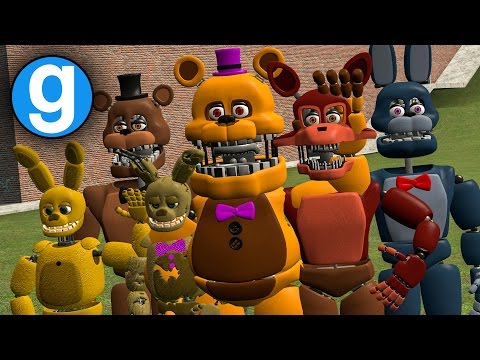 FREDBEARS FAMILY DINER PILL PACK UPDATE! | (Gmod FNAF Sandbox Funny Moments)(Garry's Mod)