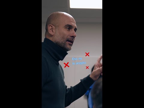 A Pep Guardiola le da igual quién seas, la bronca te va a caer igual. #ManchesterCity