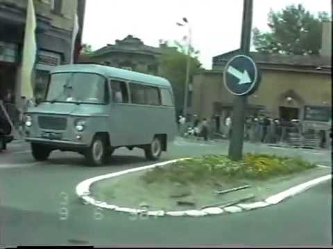 Przejazd przez Tarnów - czerwiec 1987