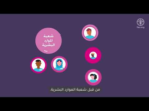 FAO's Roadmap on where to go when in need (Arabic subtitles)