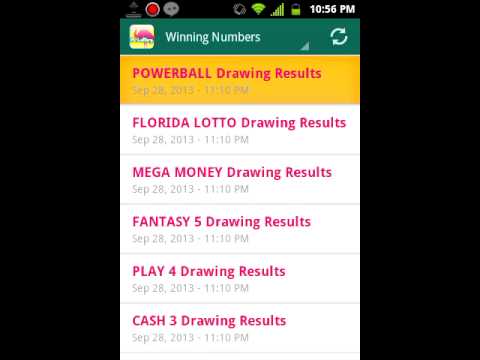 Florida Lottery Results Video