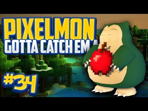 Minecraft Pixelmon 3.0 "Snorlax !!!" Gotta Catch 'Em All - Episode 34 (Minecraft Pokemon Mod)