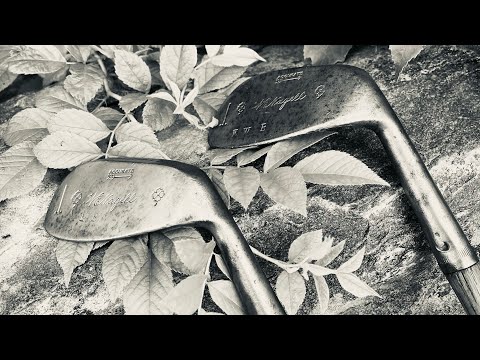 Testing A Mashie Niblick And Niblick(Hickory Golf Club Test)