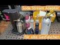 Soda Stream Duo Adapter Für Alte Gaskartuschen Geldsparen Beim Sprudler Anschließen Und Testen