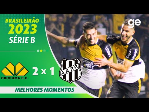 Gols e lances de Criciúma x Ponte Preta